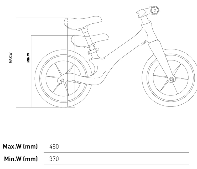 geometria bicicleta rollling de conor