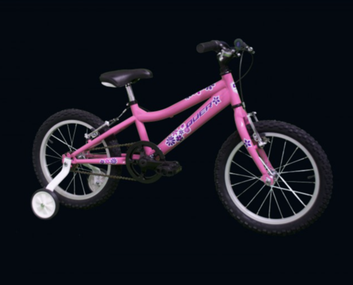 Bicicleta Infantil Qer Mission 16" Rosa