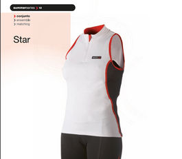 Maillot Tactic sin mangas Mujer Star T:M