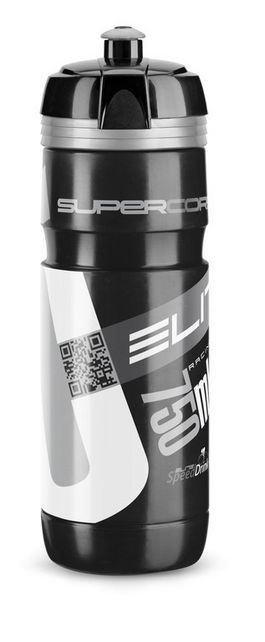 eindeloos verlegen Professor Bidón Elite Super Corsa 750ml, negro, Logo plata - Sancho Bikes Rent - Shop  Mallorca